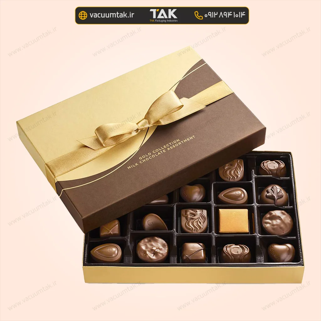 استند نگهدارنده داخل جعبه شیرینی