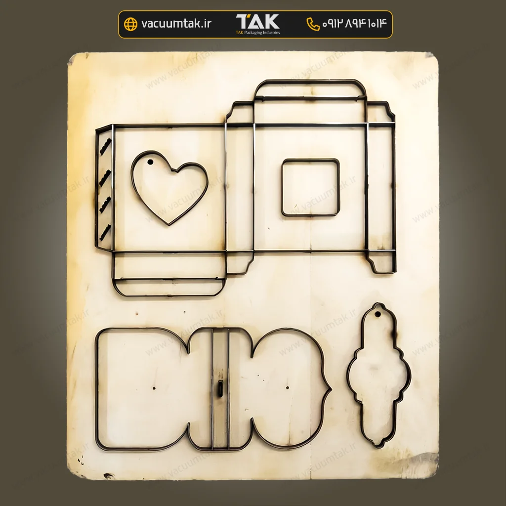 قالب برش دایکات جعبه